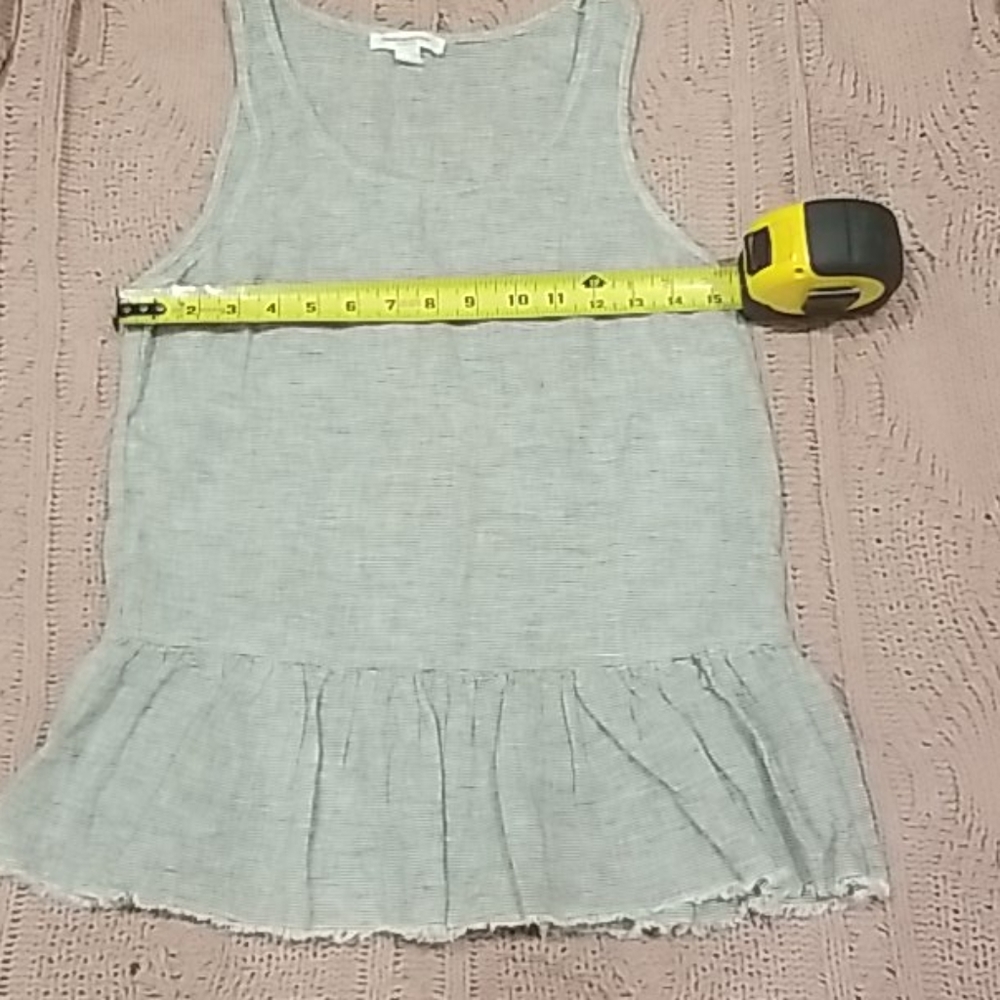 Linen tank top - Picture 2 of 6